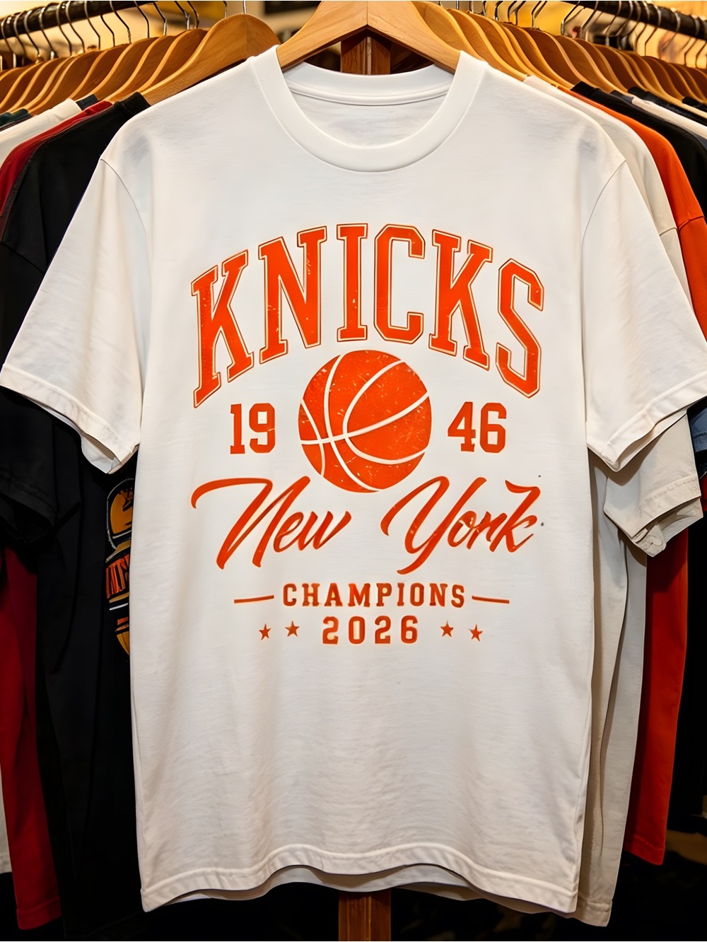 New York Knicks Basketball Chapions 2026 t-shirt